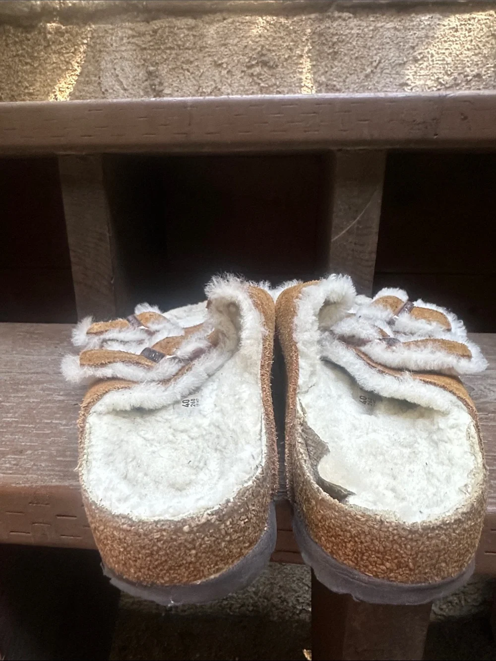 Birkenstock arizona sherling